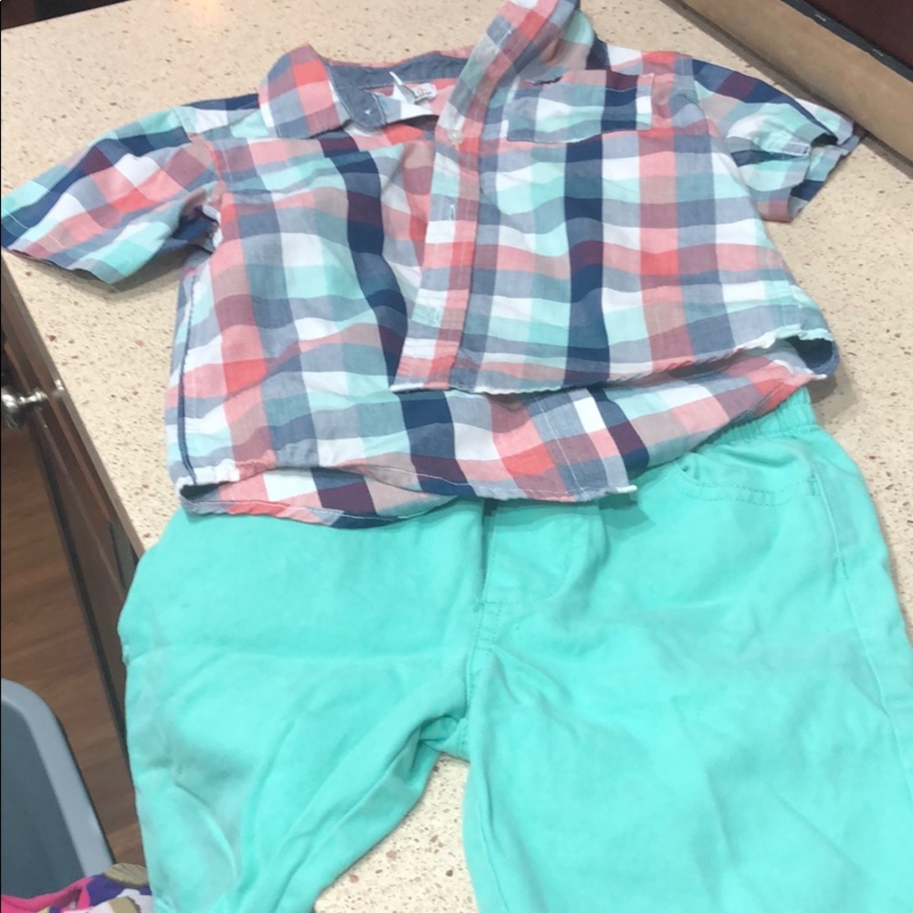 Little boys matching outfit